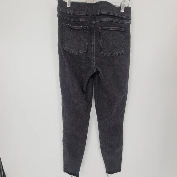 SPANX Distressed black Denim Leggings Vintage Black small - Picture 5 of 9